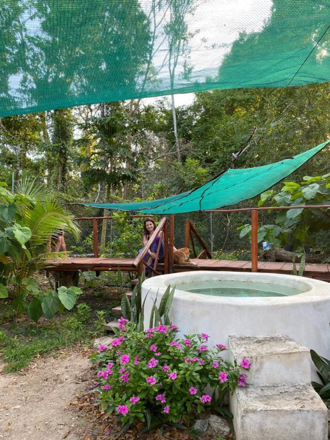 Апартаменты Malinche Cafe In Coba Tulum Экстерьер фото