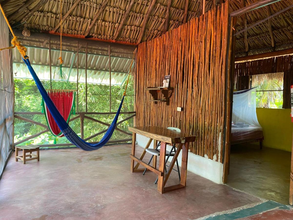 Апартаменты Malinche Cafe In Coba Tulum Экстерьер фото
